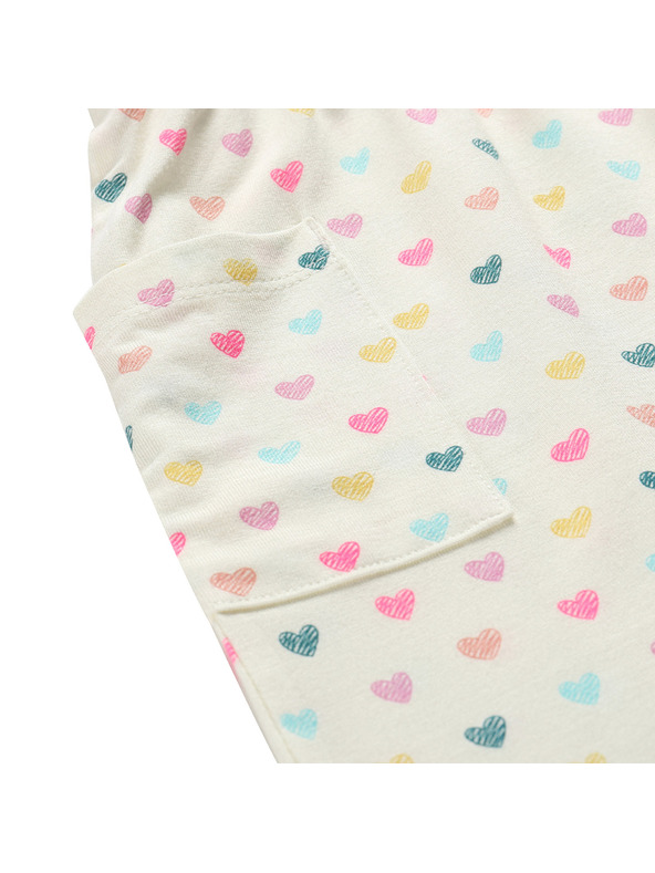 ALPINE PRO Dětská letní sukně ALPINE PRO REWO creme varianta pc