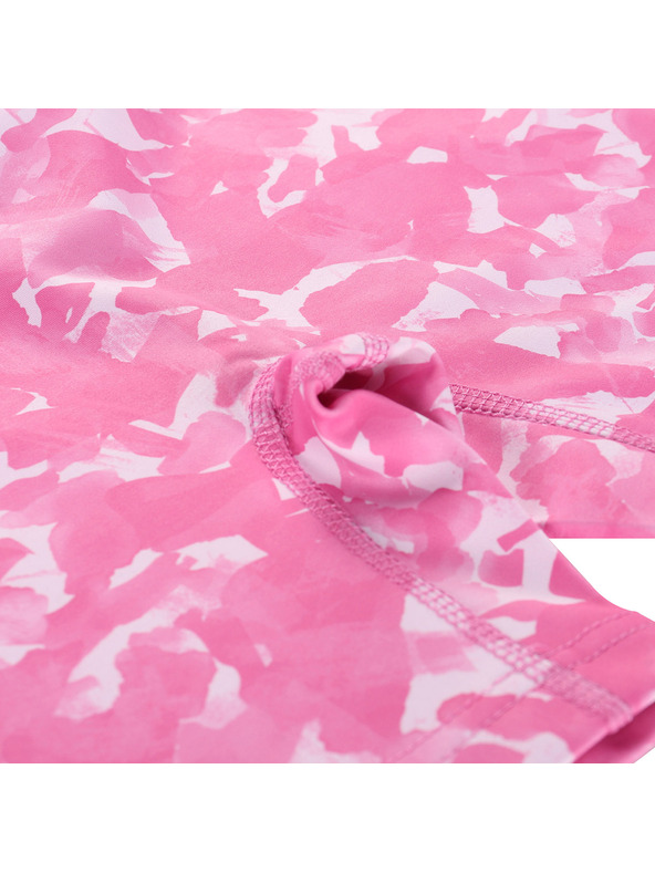 ALPINE PRO Dětské krátké rychleschnoucí legíny ALPINE PRO ELO neon pink varianta pb