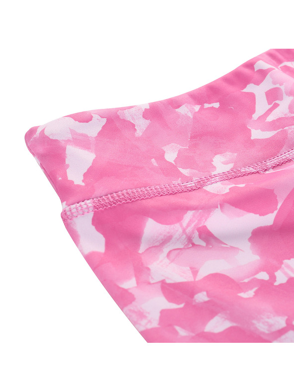 ALPINE PRO Dětské krátké rychleschnoucí legíny ALPINE PRO ELO neon pink varianta pb