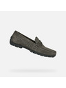 Geox Šedé pánské mokasíny Geox Moner W 2FIT