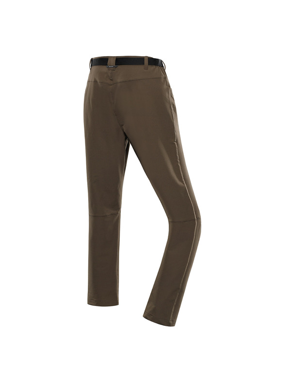 ALPINE PRO Pánské sofshellové kalhoty s cool dry ALPINE PRO CORB stone gray