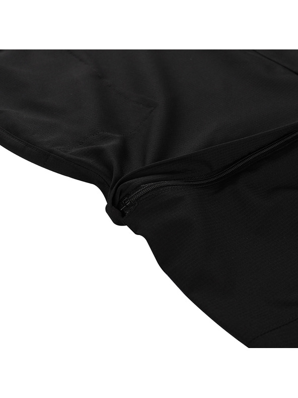 ALPINE PRO Pánské rychleschnoucí kalhoty s cool dry ALPINE PRO NESC 2 black