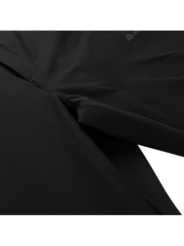 ALPINE PRO Pánské rychleschnoucí kalhoty s cool dry ALPINE PRO NESC 2 black
