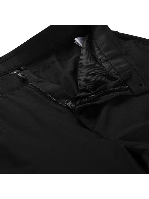 ALPINE PRO Pánské rychleschnoucí kalhoty s cool dry ALPINE PRO NESC 2 black