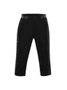 ALPINE PRO Pánské softshellové capri kalhoty ALPINE PRO WEDER 2 black