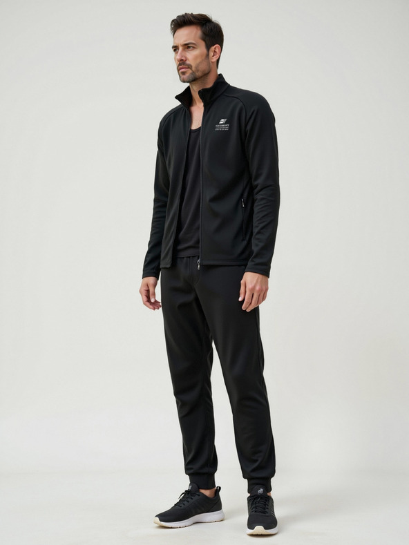 ALPINE PRO Pánská rychleschnoucí mikina ALPINE PRO GOLL 2 black