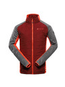 ALPINE PRO Pánská mikina z merino výplní ALPINE PRO JORW merlot