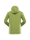 ALPINE PRO Pánská bavlněná mikina s kapucí ALPINE PRO LOKK turtle green