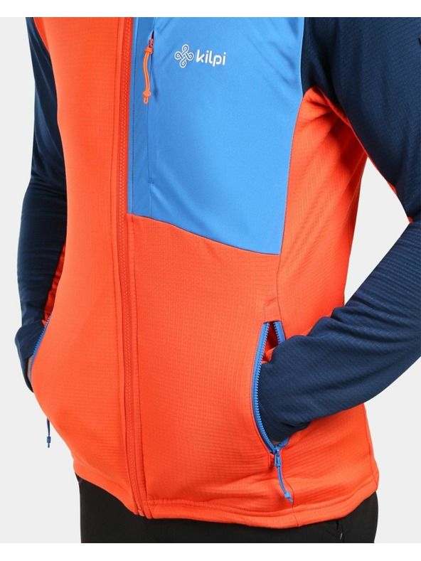 Kilpi Pánská fleecová mikina Kilpi SEVELEN-M Oranžová