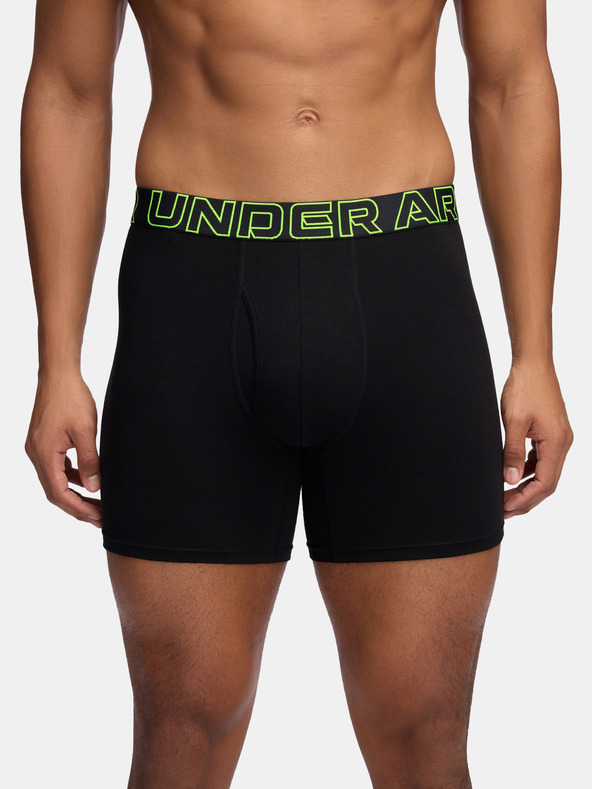 Under Armour Pánské boxerky Under Armour M UA Perf Cotton 6in (3ks)