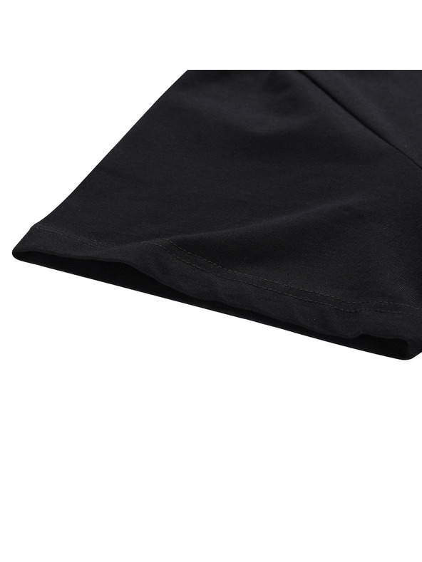 ALPINE PRO Pánské bavlněné triko ALPINE PRO SUMEK black varianta pc