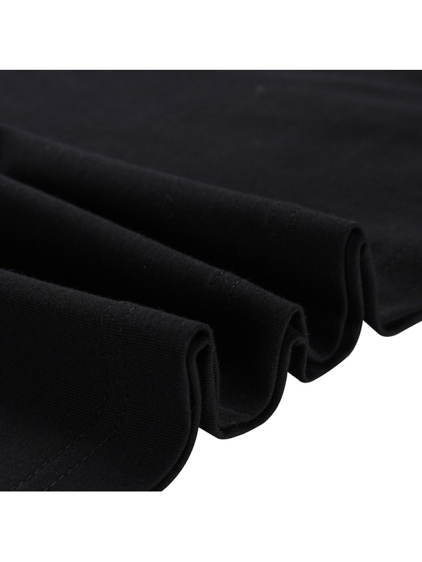 ALPINE PRO Pánské bavlněné triko ALPINE PRO SUMEK black varianta pc