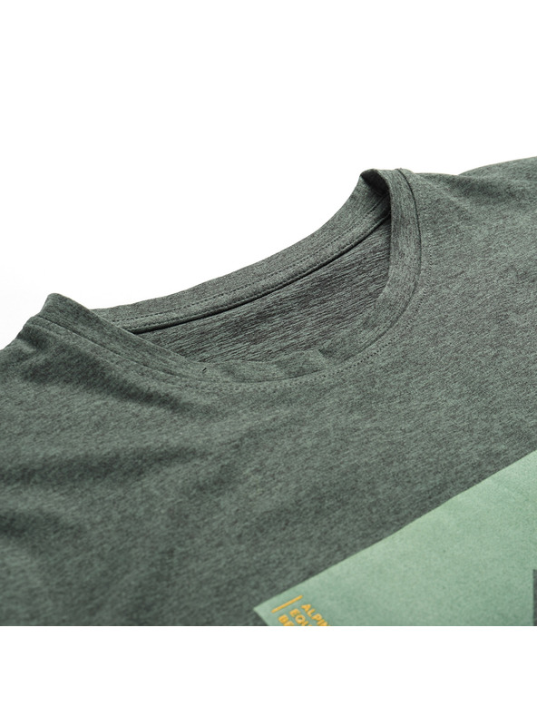 ALPINE PRO Pánské melírované triko z recyklovaného materiálu ALPINE PRO GORAF 2 laurel wreath varianta pa