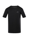 ALPINE PRO Pánské rychleschnoucí triko s cool dry ALPINE PRO BASIK black