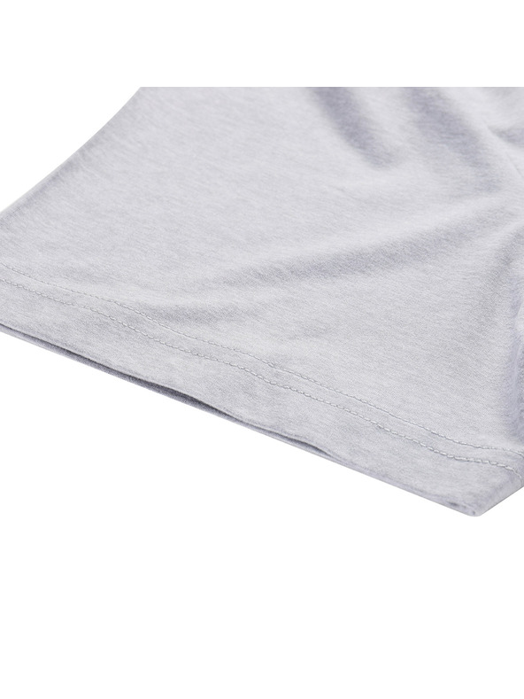 ALPINE PRO Pánské melírované triko z recyklovaného materiálu ALPINE PRO GORAF 2 high rise varianta pa