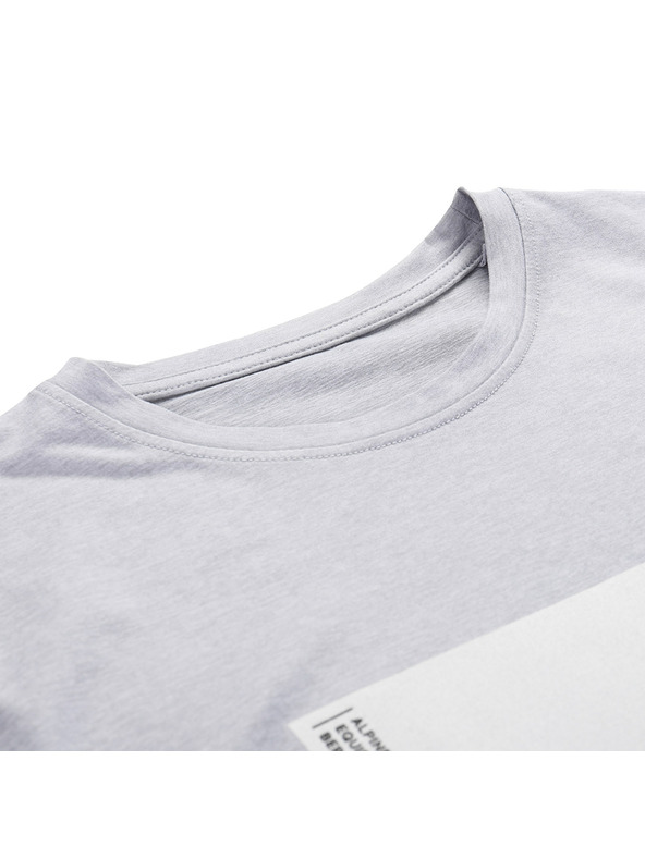 ALPINE PRO Pánské melírované triko z recyklovaného materiálu ALPINE PRO GORAF 2 high rise varianta pa