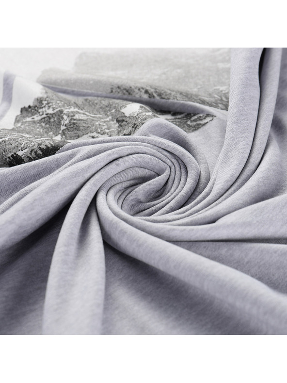 ALPINE PRO Pánské melírované triko z recyklovaného materiálu ALPINE PRO GORAF 2 high rise varianta pa