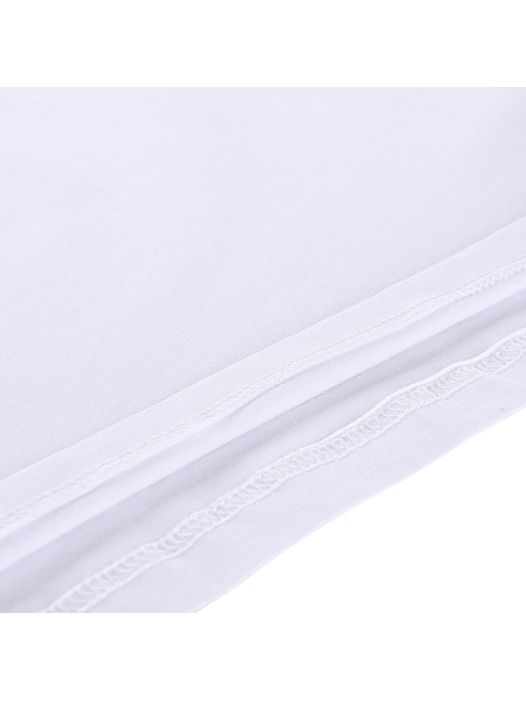 ALPINE PRO Pánské bavlněné triko ALPINE PRO SUMEK white varianta pa