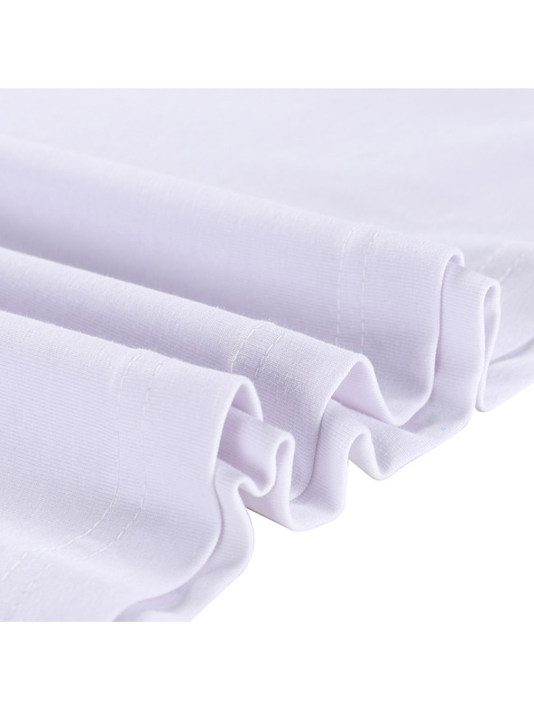 ALPINE PRO Pánské bavlněné triko ALPINE PRO SUMEK white varianta pa