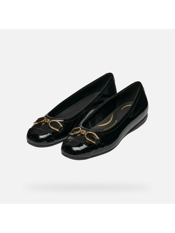 Geox Černé dámské baleríny Geox Annytah