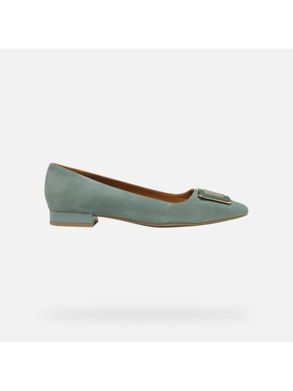 Geox Světle zelené dámské baleríny Geox Charyssa