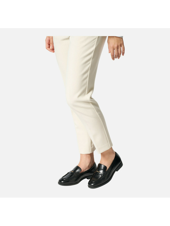 Geox Černé dámské mokasíny Geox Cloridie