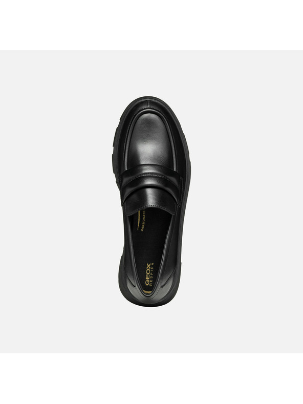 Geox Černé dámské mokasíny Geox Vilde