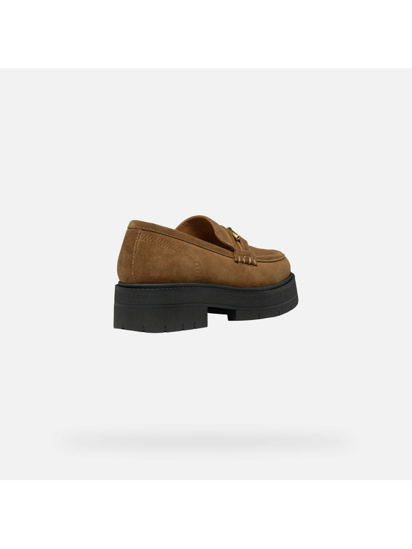 Geox Šedé dámské mokasíny Geox Spherica EC7