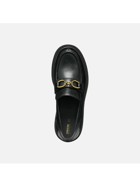Geox Černé dámské mokasíny Geox Spherica EC7