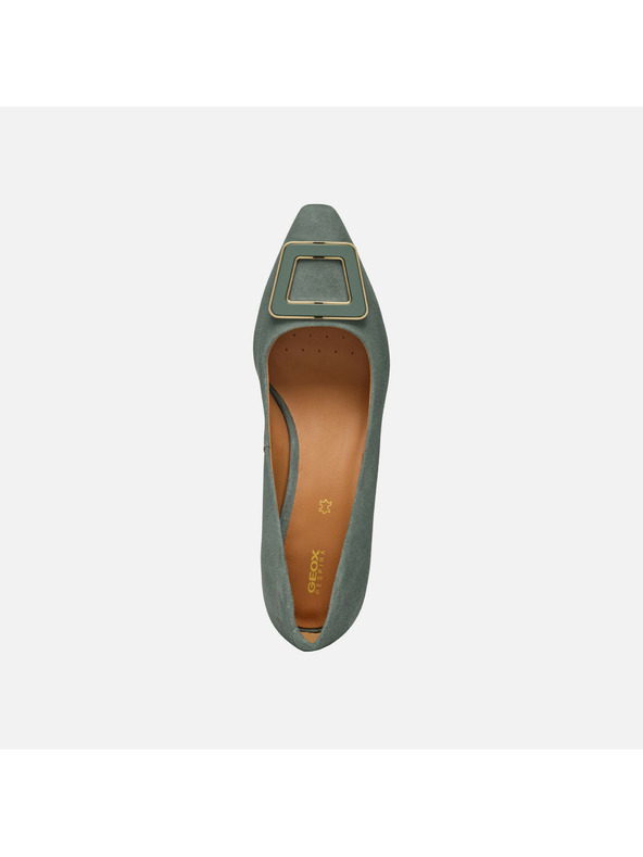Geox Světle zelené dámské lodičky Geox Giselda