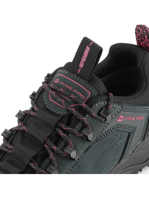 ALPINE PRO Outdoorová obuv s ptx membránou ALPINE PRO SPIDERE dk.true gray