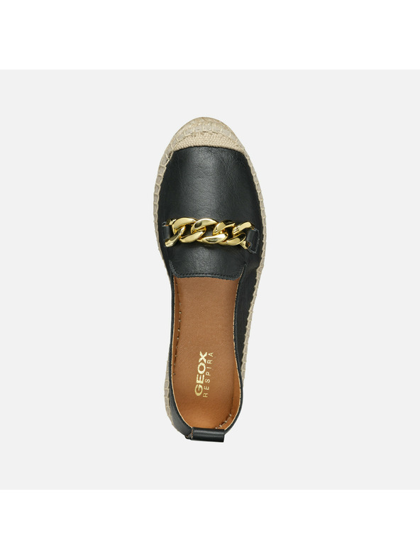 Geox Černé dámské tenisky Geox Lampedusa