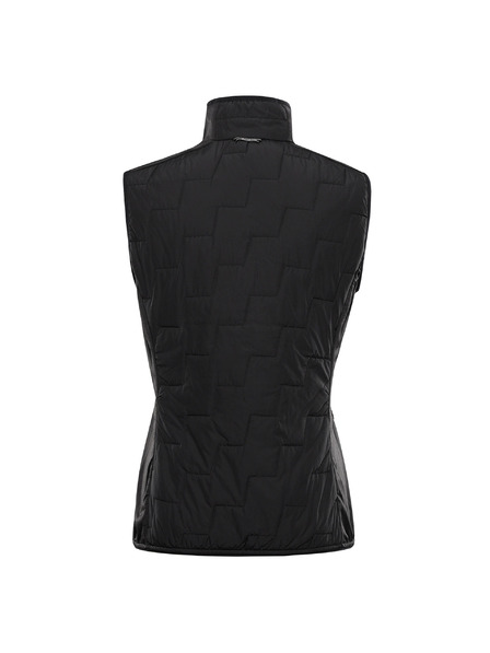 ALPINE PRO Dámská hřejivá vesta s merino výplní ALPINE PRO NERCA black