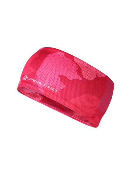 ALPINE PRO Sportovní rychleschnoucí čelenka ALPINE PRO MUSA 2 neon knockout pink varianta pa