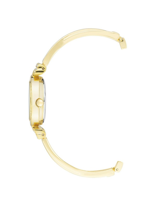 Anne Klein Zlatá dámská souprava hodinek a šperků Anne Klein