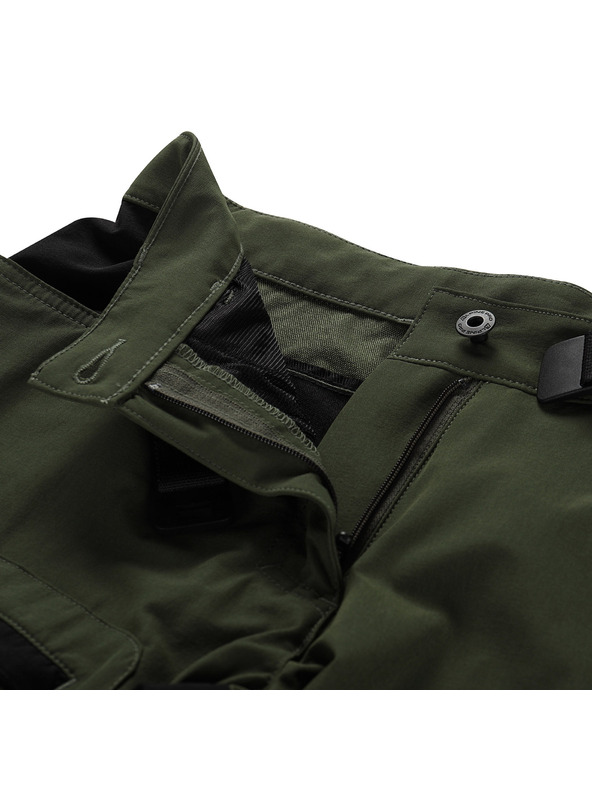 ALPINE PRO Dámské softshellové kalhoty ALPINE PRO AKANA 2 rifle green