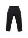 ALPINE PRO Dámské softshellové capri kalhoty ALPINE PRO WEDERA 2 black
