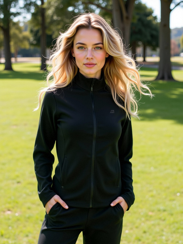 ALPINE PRO Dámská fleecová mikina ALPINE PRO SIUSA 2 black