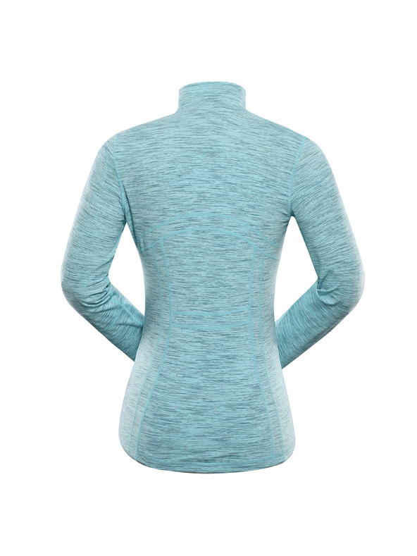 ALPINE PRO Dámská rychleschnoucí mikina ALPINE PRO GOLLA 2 aqua sea