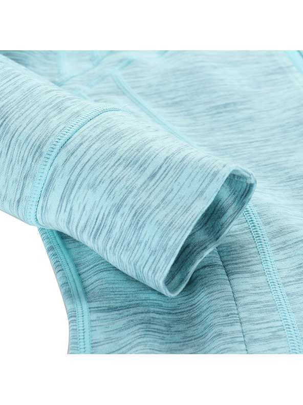 ALPINE PRO Dámská rychleschnoucí mikina ALPINE PRO GOLLA 2 aqua sea