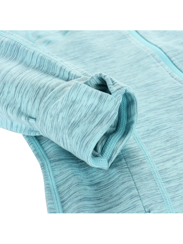 ALPINE PRO Dámská rychleschnoucí mikina ALPINE PRO GOLLA 2 aqua sea