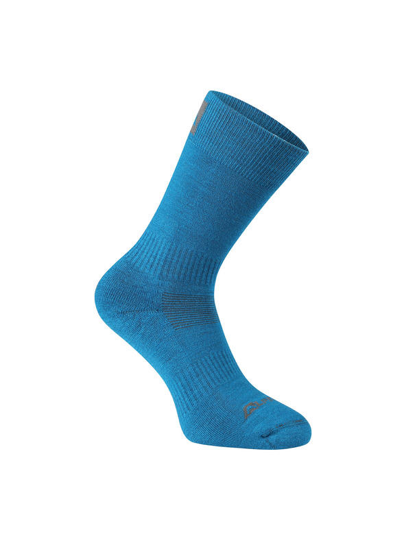 ALPINE PRO Antibakteriální ponožky z merino vlny ALPINE PRO ERATE moonlit ocean