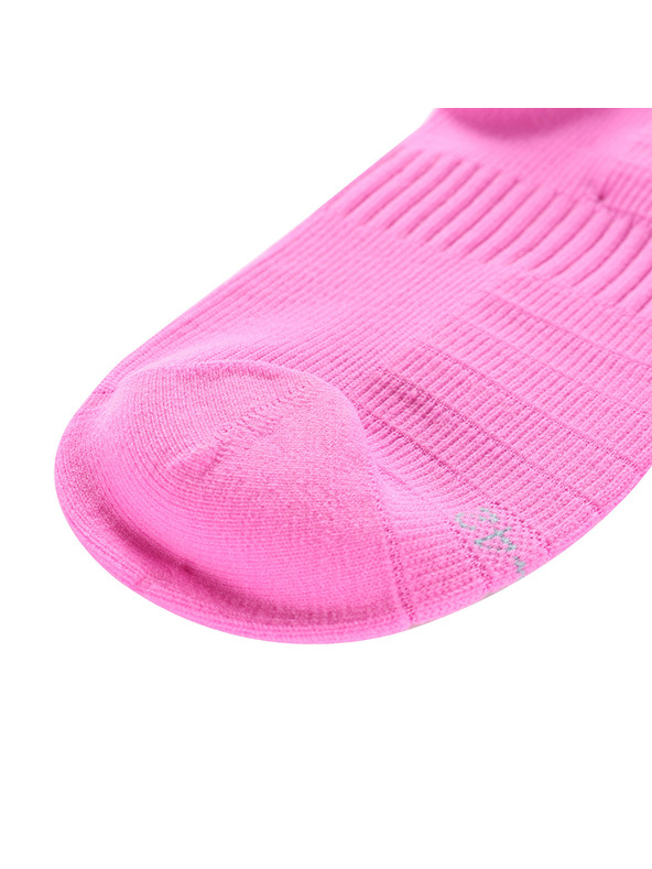 ALPINE PRO Ponožky s antibakteriální úpravou ALPINE PRO REDOVICO 2 neon pink