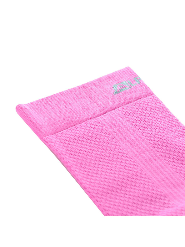 ALPINE PRO Ponožky s antibakteriální úpravou ALPINE PRO REDOVICO 2 neon pink