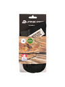 ALPINE PRO Antibakteriální ponožky z merino vlny ALPINE PRO DERERE stone gray