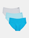 Under Armour Dámské kalhotky Under Armour UA Pure Stretch NS HIP (3ks)