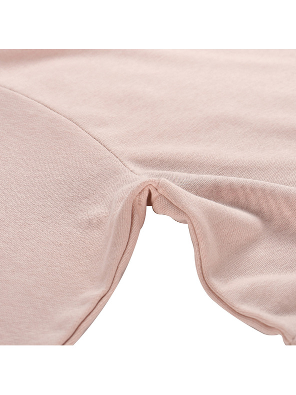 ALPINE PRO Dámské bavlněné šaty ALPINE PRO MOLEDA 2 peach whip