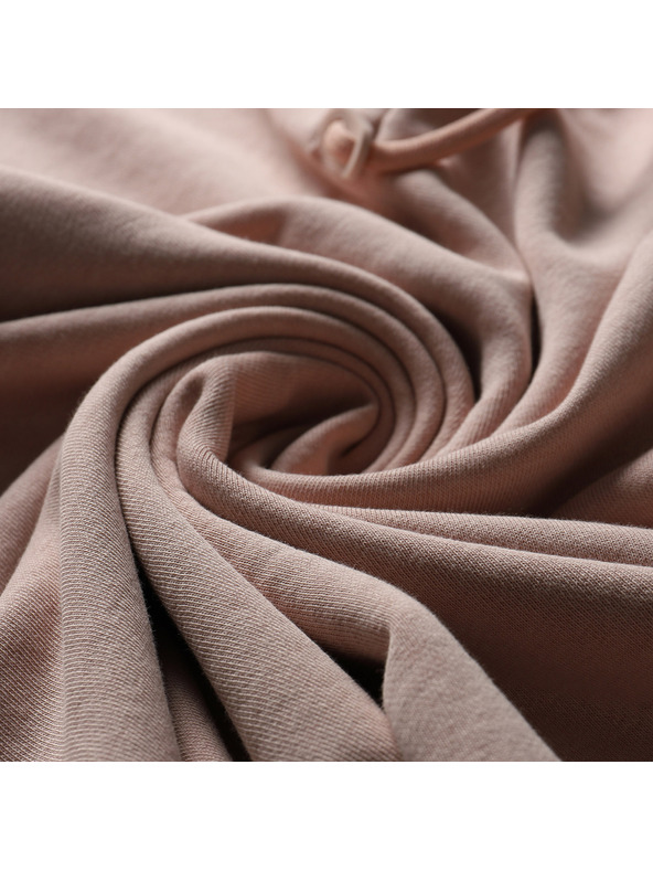 ALPINE PRO Dámské bavlněné šaty ALPINE PRO MOLEDA 2 peach whip