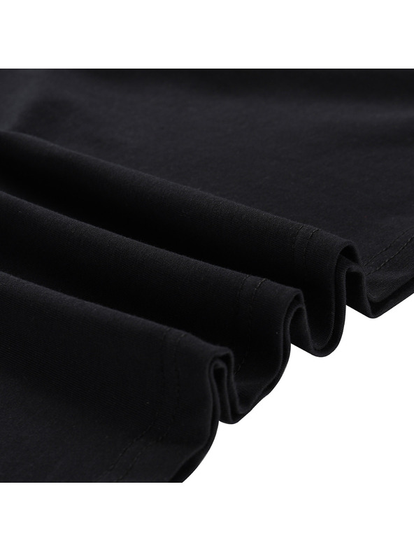 ALPINE PRO Dámské bavlněné triko ALPINE PRO SUMEKA black varianta pa