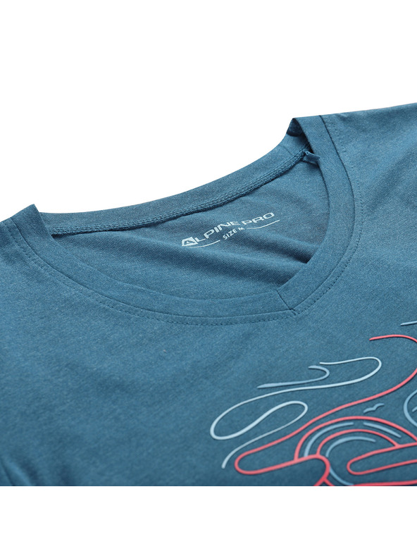 ALPINE PRO Dámské rychleschnoucí triko s cool dry ALPINE PRO NEGA 2 moroccan varianta pa